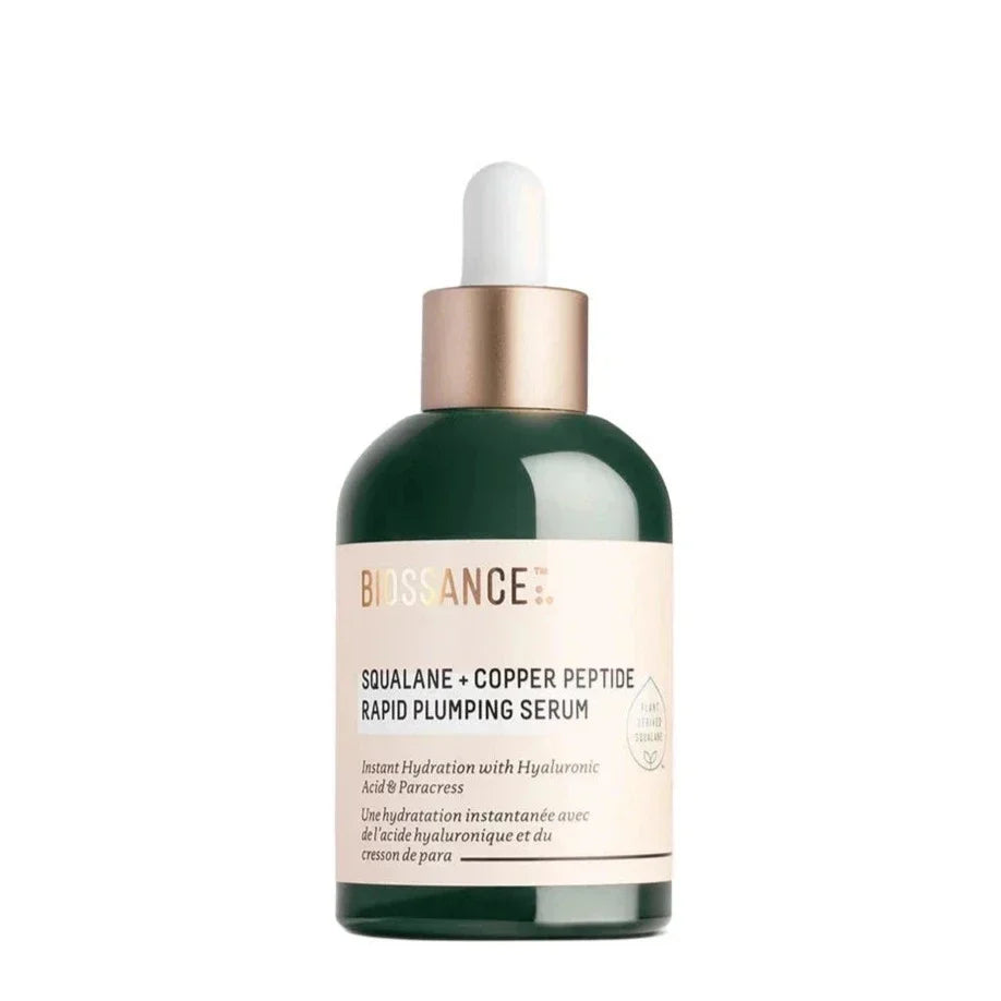 Biossance Squalane and Copper Peptide Rapid Plumping Serum Front